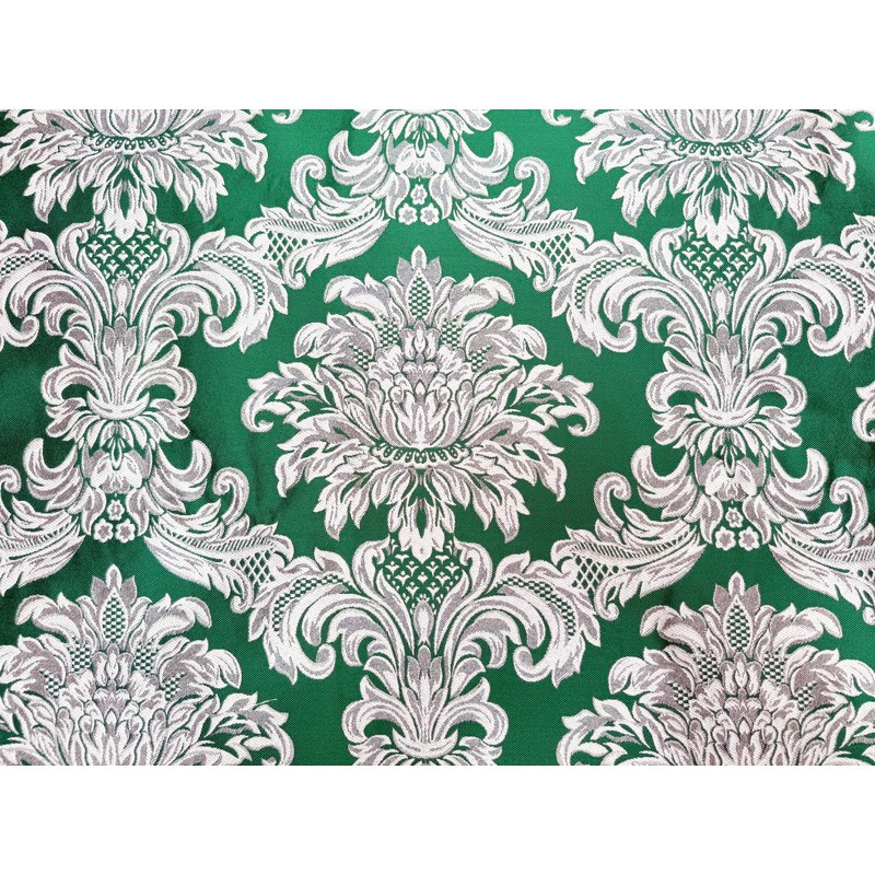 Tela fallera damasco verde
