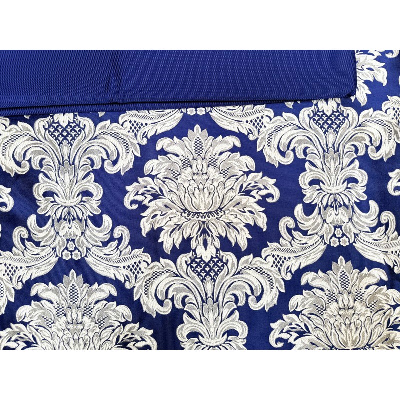 damasco azul