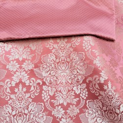 brocatel fallera dibujo grande rosa