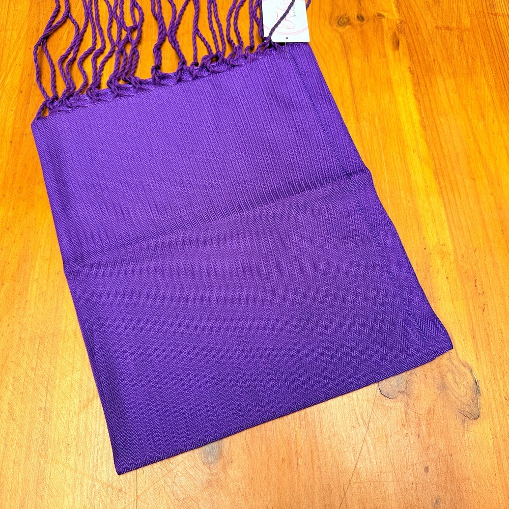 Fajín fallero niño morado