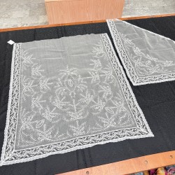Manteletas fallera baratas con puntilla