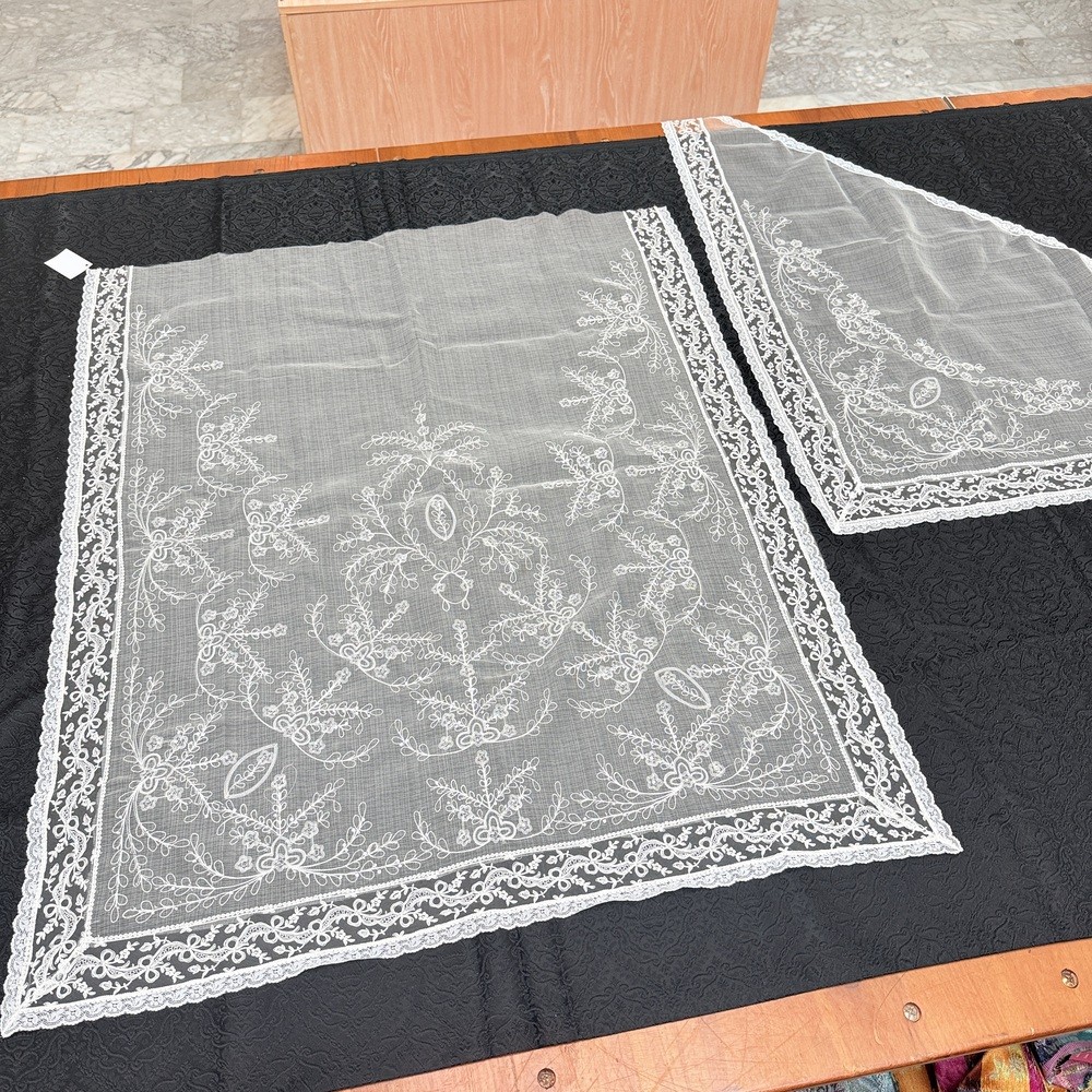 Manteletas fallera baratas con puntilla