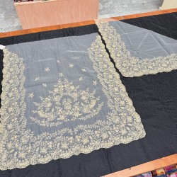 Manteletas de fallera en oro