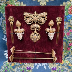 aderezo fallera racimo oro