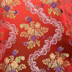 Tela fallera rojo valentino