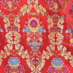 tela de fallera en rojo valentino