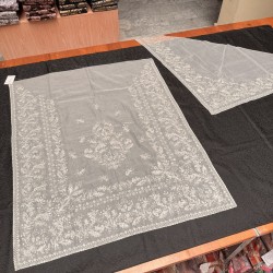 Manteleta muselina plata